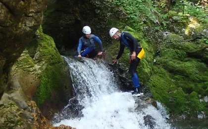 Canyoning experience in Bled