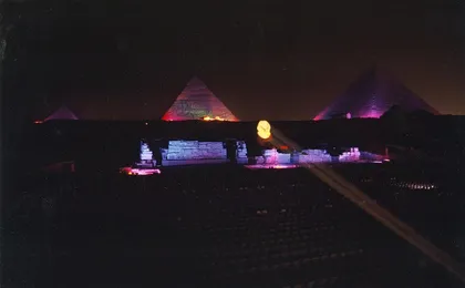 SOUND AND LIGHT SHOW AT THE PYRAMIDS