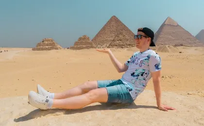 Hire Photographer, Professional Photo Shoot - Pyramids of Giza