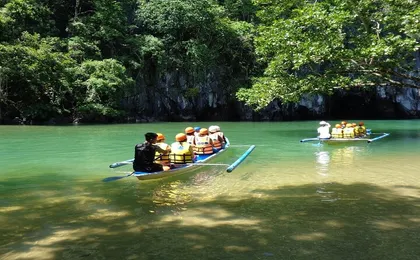 Amazing Puerto princesa Underground River with Ugong Rock Cave