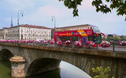 Venaria Reale with Turin Hop-On Hop-Off City Sightseeing® Bus Tickets