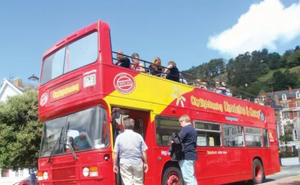 City Sightseeing hop-on hop-off bus tour of Llandudno