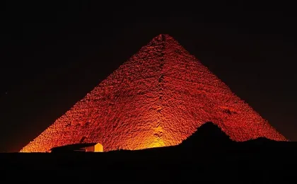 SOUND AND LIGHT SHOW AT THE PYRAMIDS