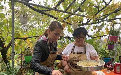 Vegetarian cooking experience in Gjirokastër
