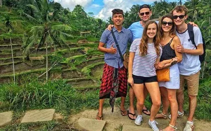 Private Tour : Mount Batur Sunrise Trekking and Rice Terrace with All Inclusive