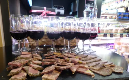 Food Tour of the Paul Bocuse market place in Lyon