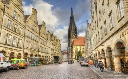 Münster audio walking tour through the historic centre