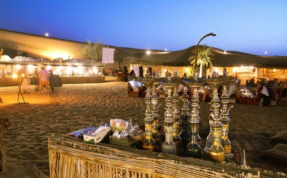 Dune dinner safari at Bassata Camp from Ras Al Khaimah