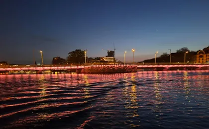 Wrocław river cruise with welcome drink and music