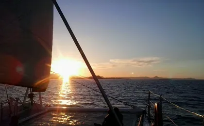 Sunset catamaran cruise in Dénia