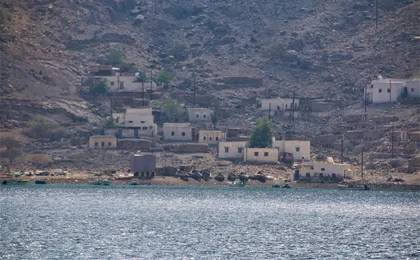 Full-day dhow cruise with drinks and lunch to the Fjords of Musandam