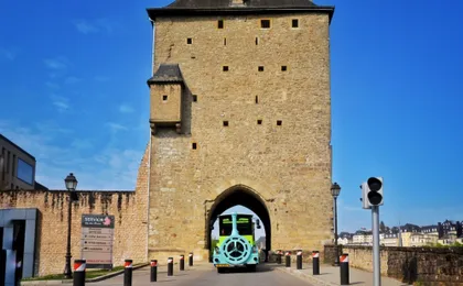 Little City Train through the city of Luxembourg