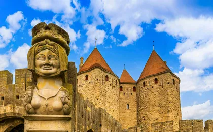 Carcassonne self-guided walking tour with audio app