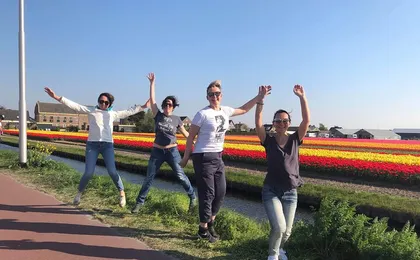 Your Own Holland. Tulip Fields Tour by Electric Bike