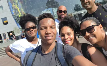 Self guided tour with interactive city game of Rotterdam