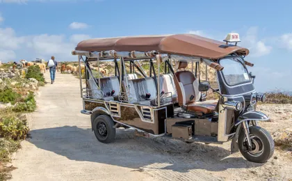 Small Group Tour of Gozo in a Tuk-Tuk