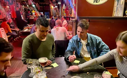 Self-guided interactive pub trail in Den Bosch with online app