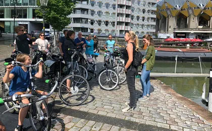 Rotterdam highlights 3-hour bike tour