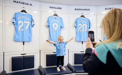 The Manchester City guided stadium tour