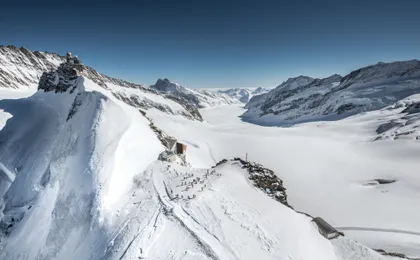 Jungfraujoch 'Top of Europe' from Interlaken