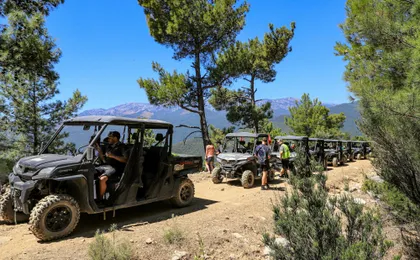Half-day UTV off-roading in the Turkish countryside from Belek, Side or Antalya