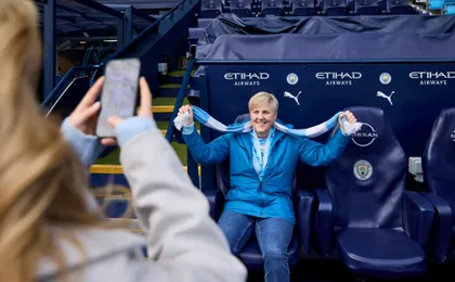 The Manchester City guided stadium tour