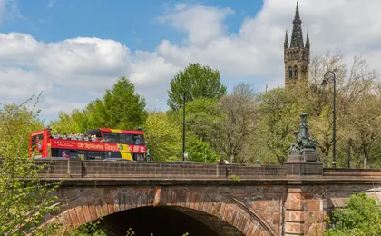 City Sightseeing Hop-On Hop-Off Bus Tour of Glasgow