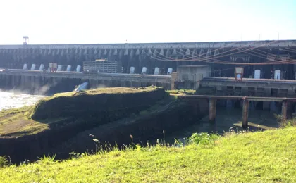 Itaipu hydroelectric dam panoramic tour