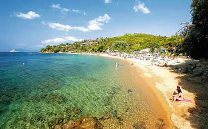 Skiathos dog shelter visit, hill walk and Greek cooking tour