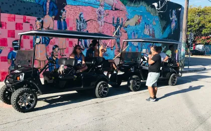 Wynwood graffiti golf cart tour