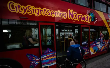 City Sightseeing hop-on hop-off bus tour of Stavanger