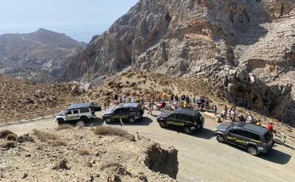 4x4 Trypiti beach and south coast tour in Crete