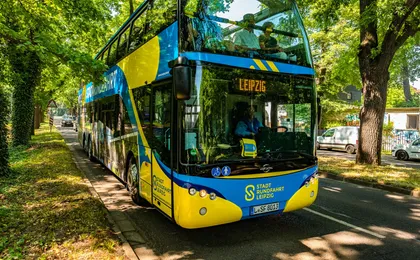 Big city tour in Leipzig with the hop-on hop-off bus