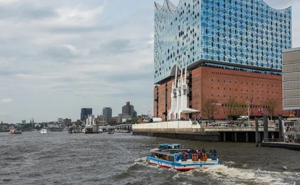 Elbphilharmonie guided tour and Hamburg Port cruise combo ticket