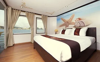 Halong Bay Crown Legend Cruise 2 Day from Hanoi included Transfer
