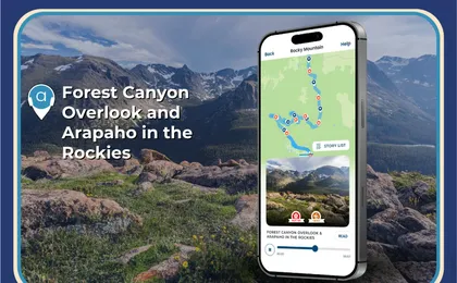 Rocky Mountain National Park self-driving audio tour