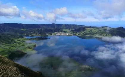 Sete Cidades kayak and bike tour