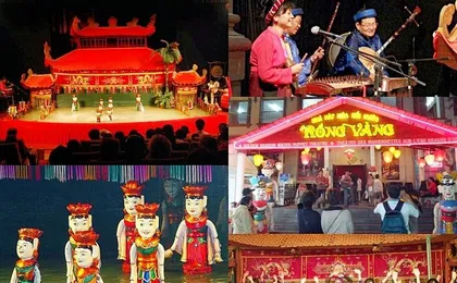 Water Puppet Show-Cyclo & Dinner On Cruise in Ho Chi Minh City