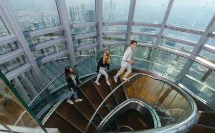 Burj Khalifa tickets: levels 124 and 125