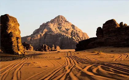 Wadi Rum desert valley private tour from Dead Sea
