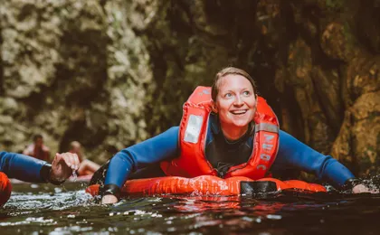 Storms River kayak and lilo