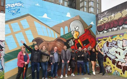 Glasgow street art tour