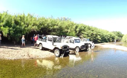 Sunset guided Jeep tour with dinner from Albufeira