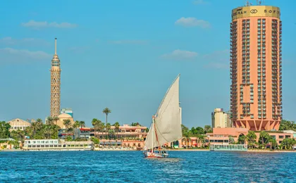 Half Day Cairo from above and Felucca on the Nile