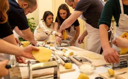 Cooking class and tasting at a Cesarina's home in Montepulciano