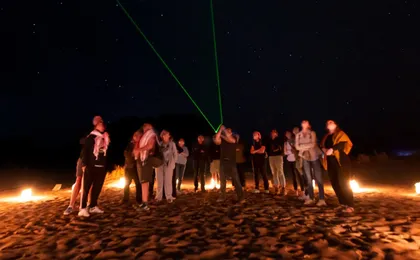 Stargazing adventure in Wadi Rum