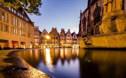 Münster audio walking tour through the historic centre