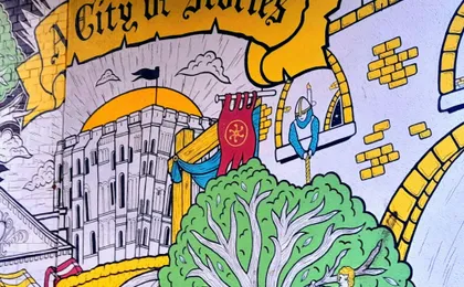 Norwich timeline city exploration game