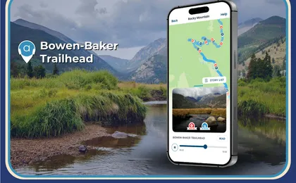 Rocky Mountain National Park self-driving audio tour