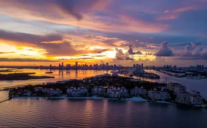 Miami happy hour sightseeing sunset cruise